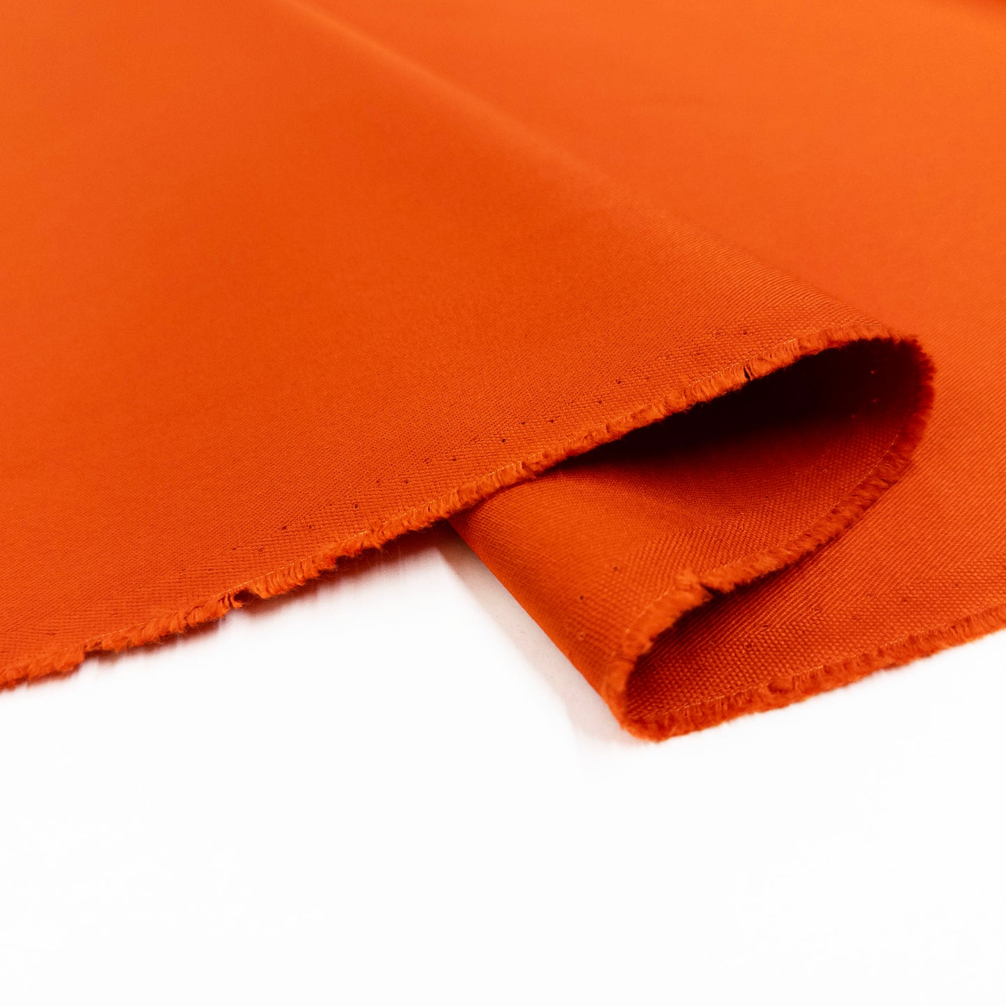 Cotton Twill Chino in Orange