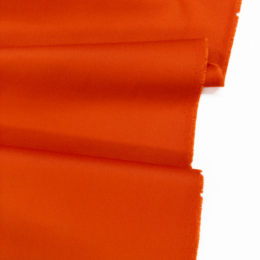Cotton Twill Chino in Orange