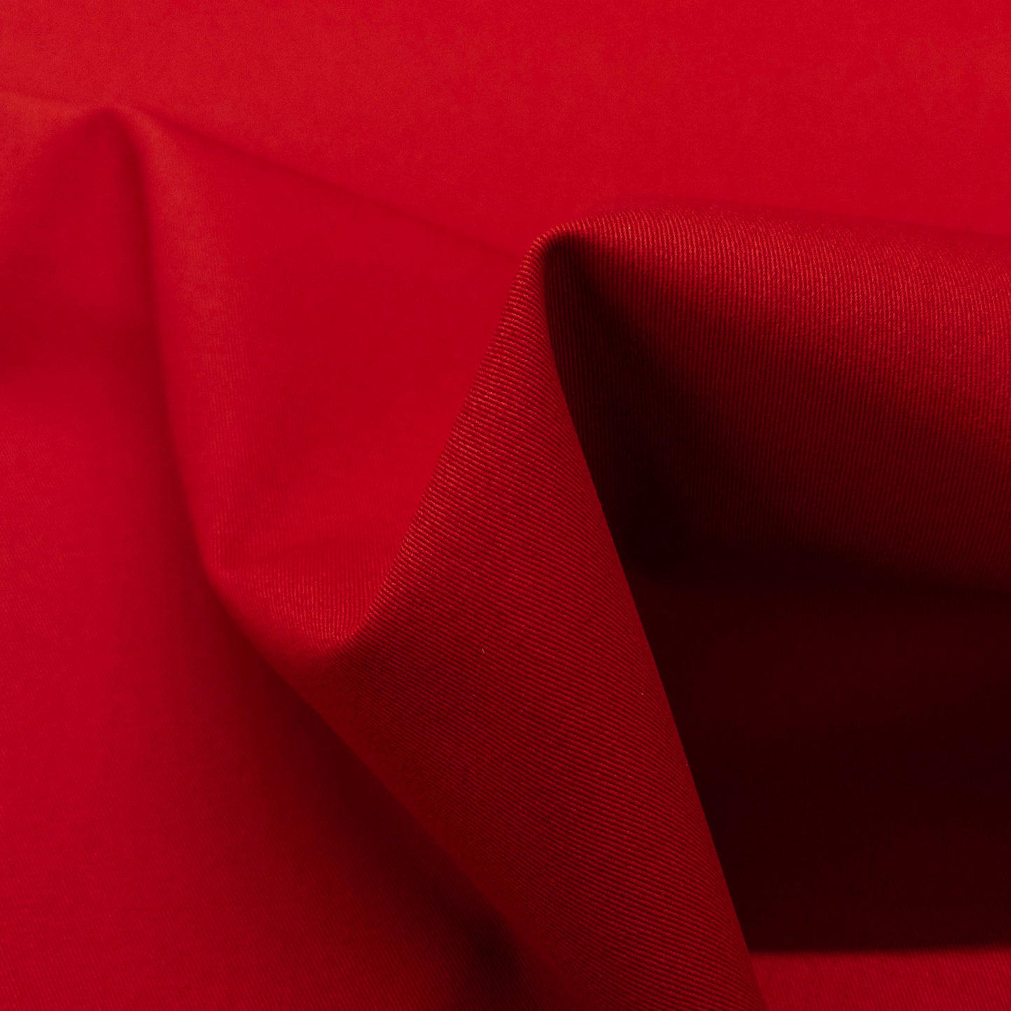 Cotton Twill Chino in Red