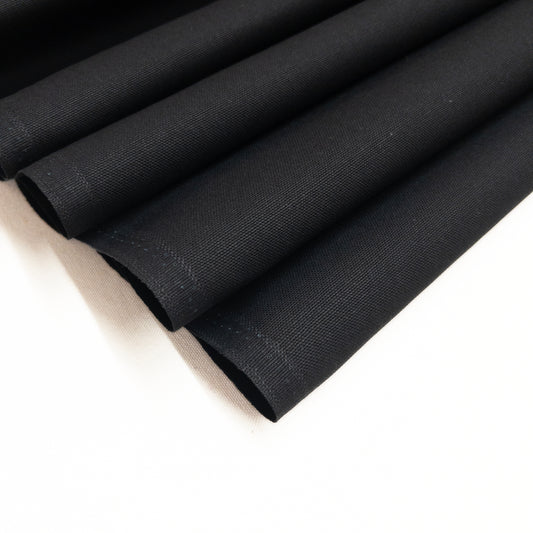10oz. Organic Cotton Duck Canvas in Black
