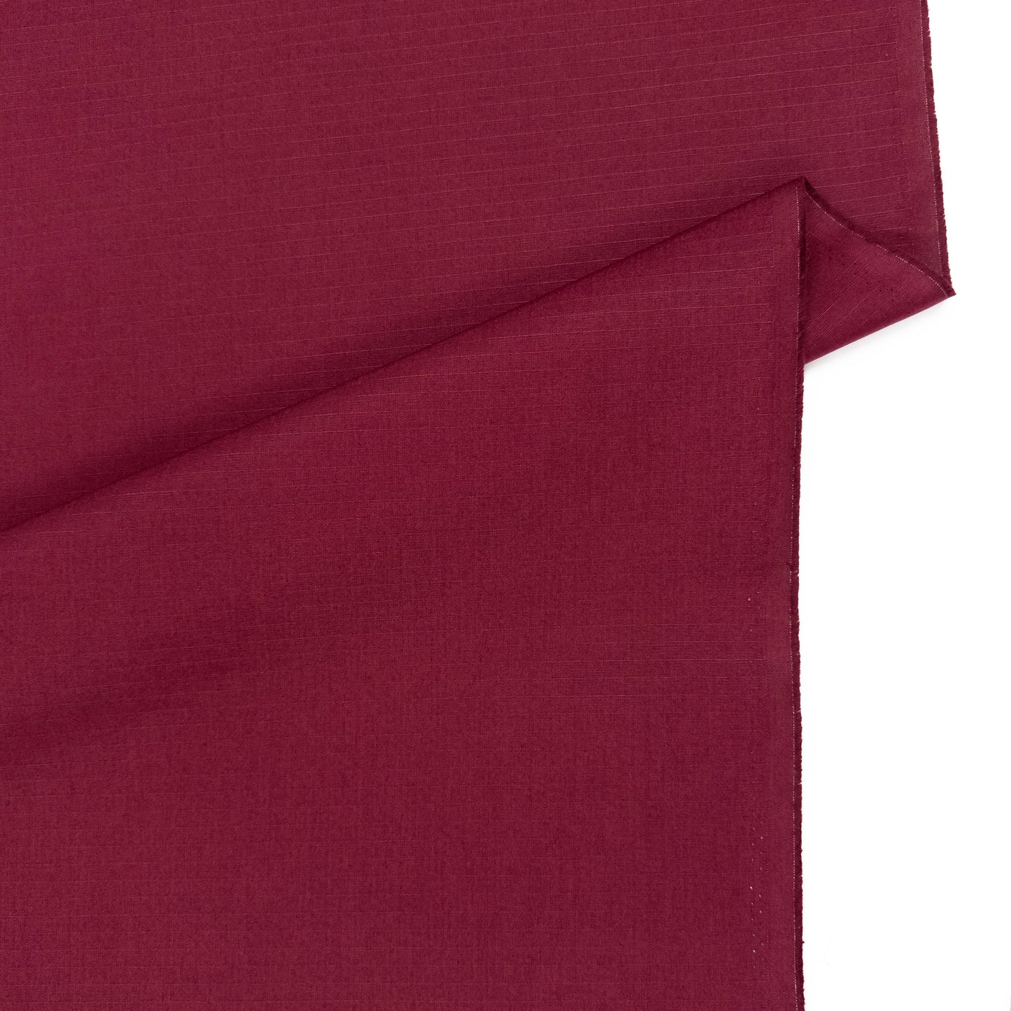 100% Cotton Ripstop in Burgundy