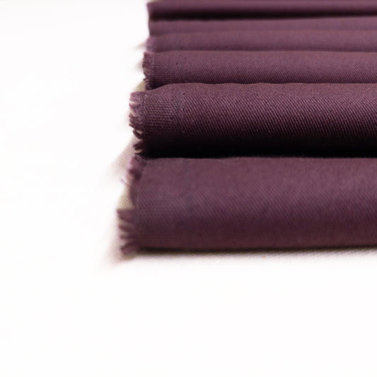 Sanded Cotton Twill in Maroon
