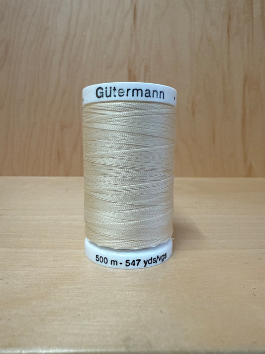 Gutermann Sew-All Thread in Ivory #800 - 547 yards