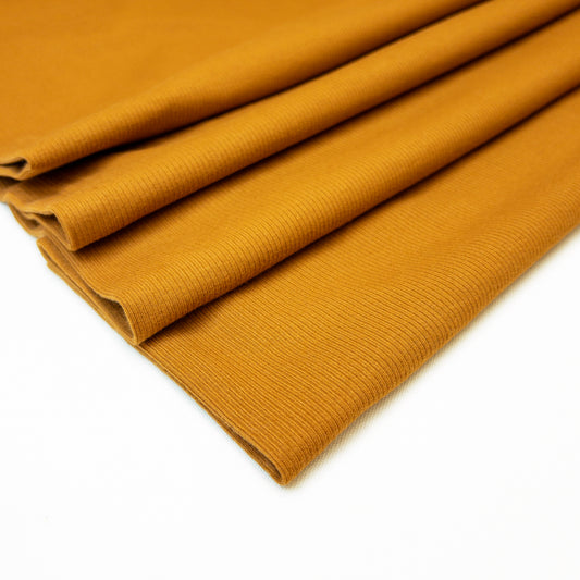 Rib Jersey in Cognac