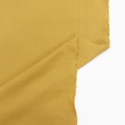 Rib Jersey in Curry