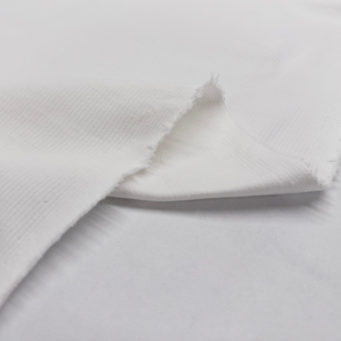 Rib Jersey in Ecru