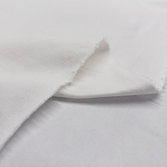 Rib Jersey in Ecru