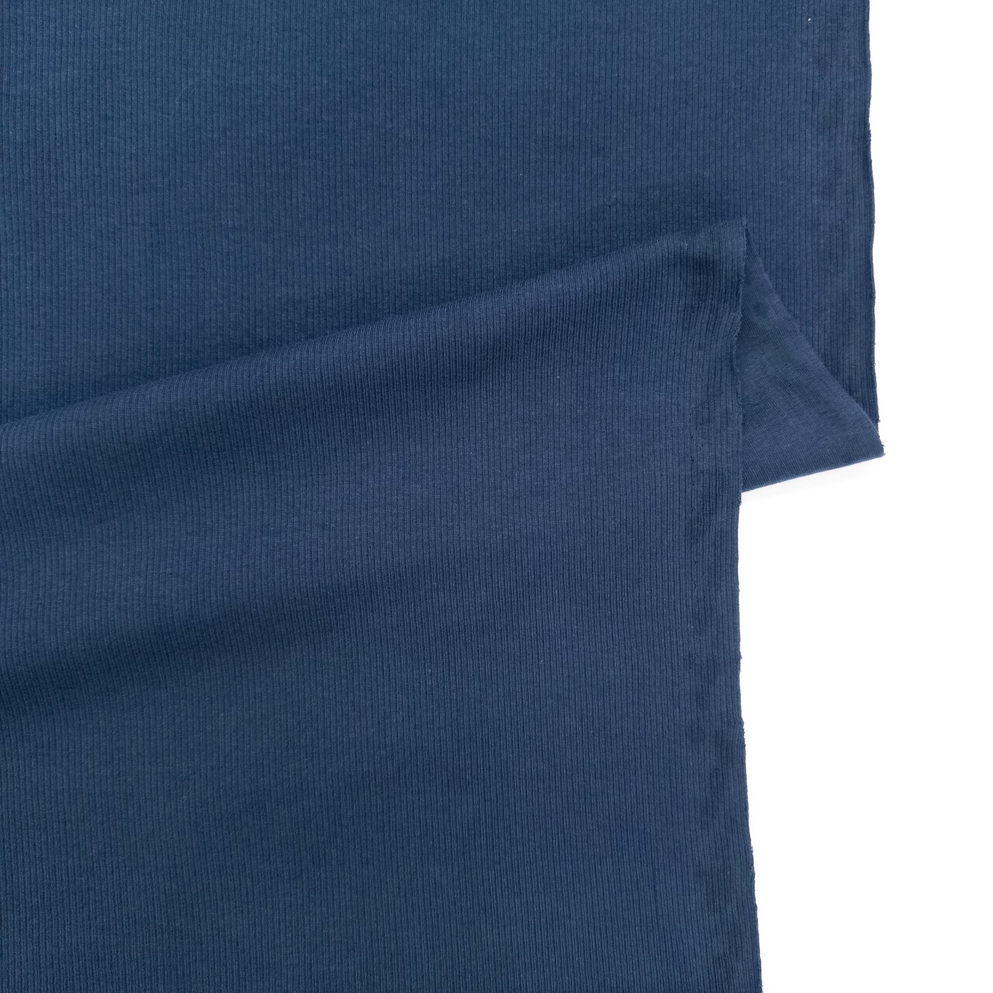 Rib Jersey in Navy