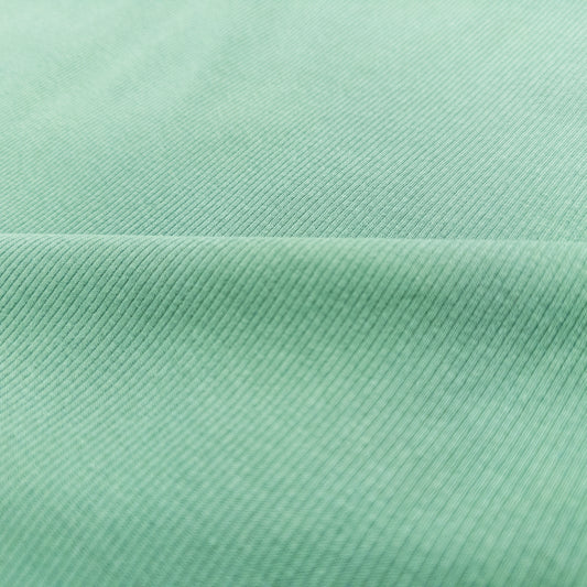 Rib Jersey in New Green