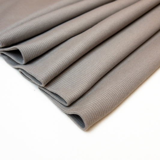Rib Jersey in Rock Grey