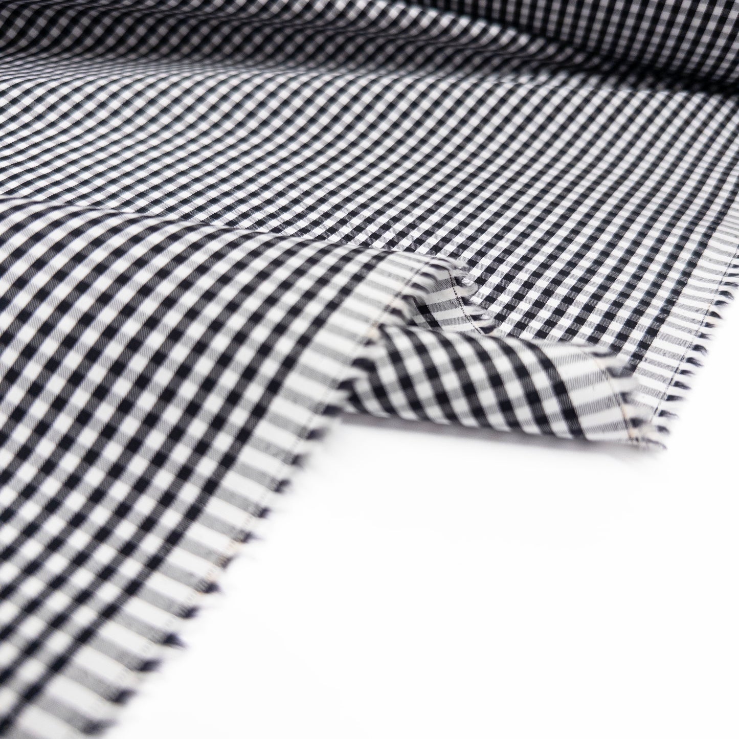 Yarn Dyed Gingham Shirting - Small