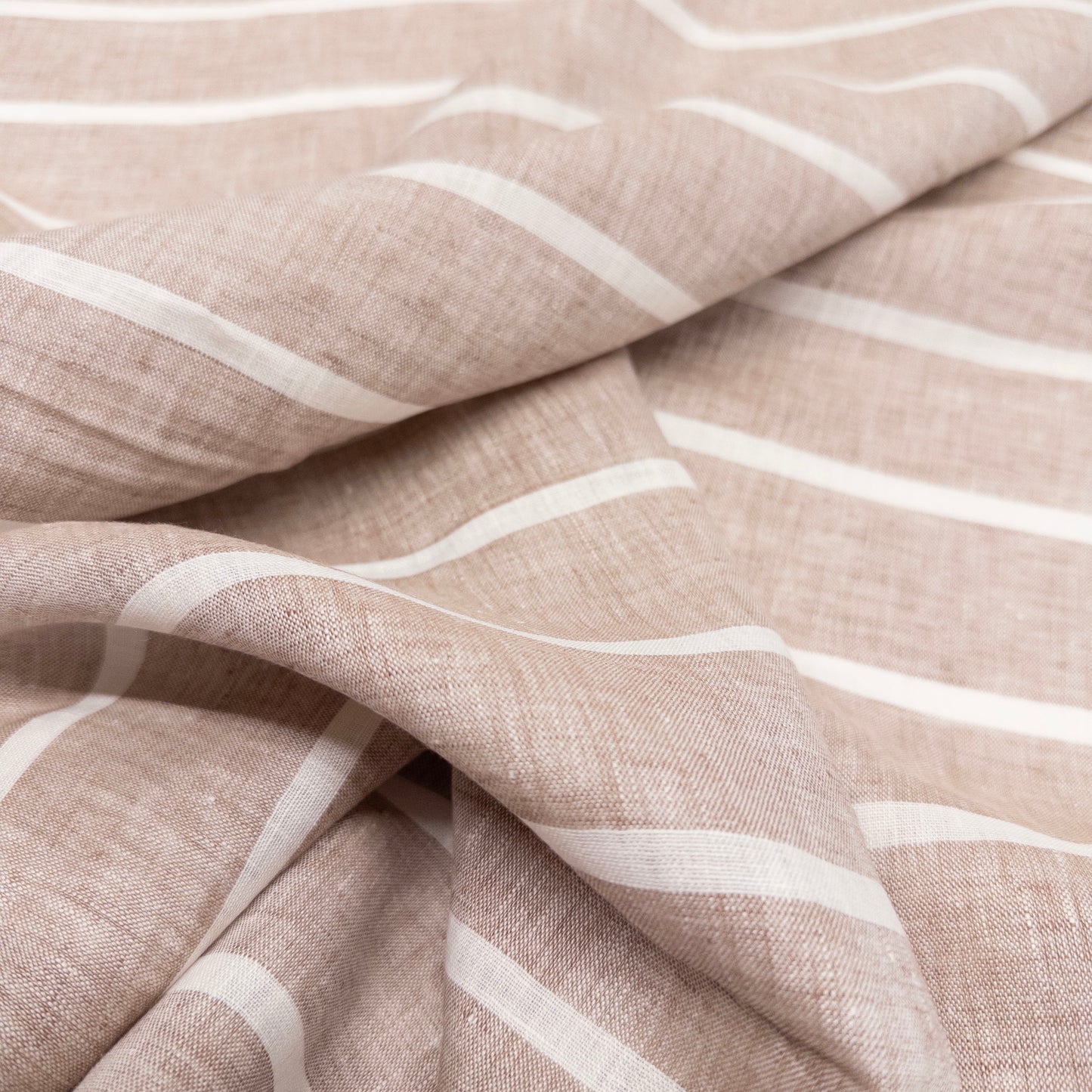 Yarn Dyed Linen - Wide Stripe