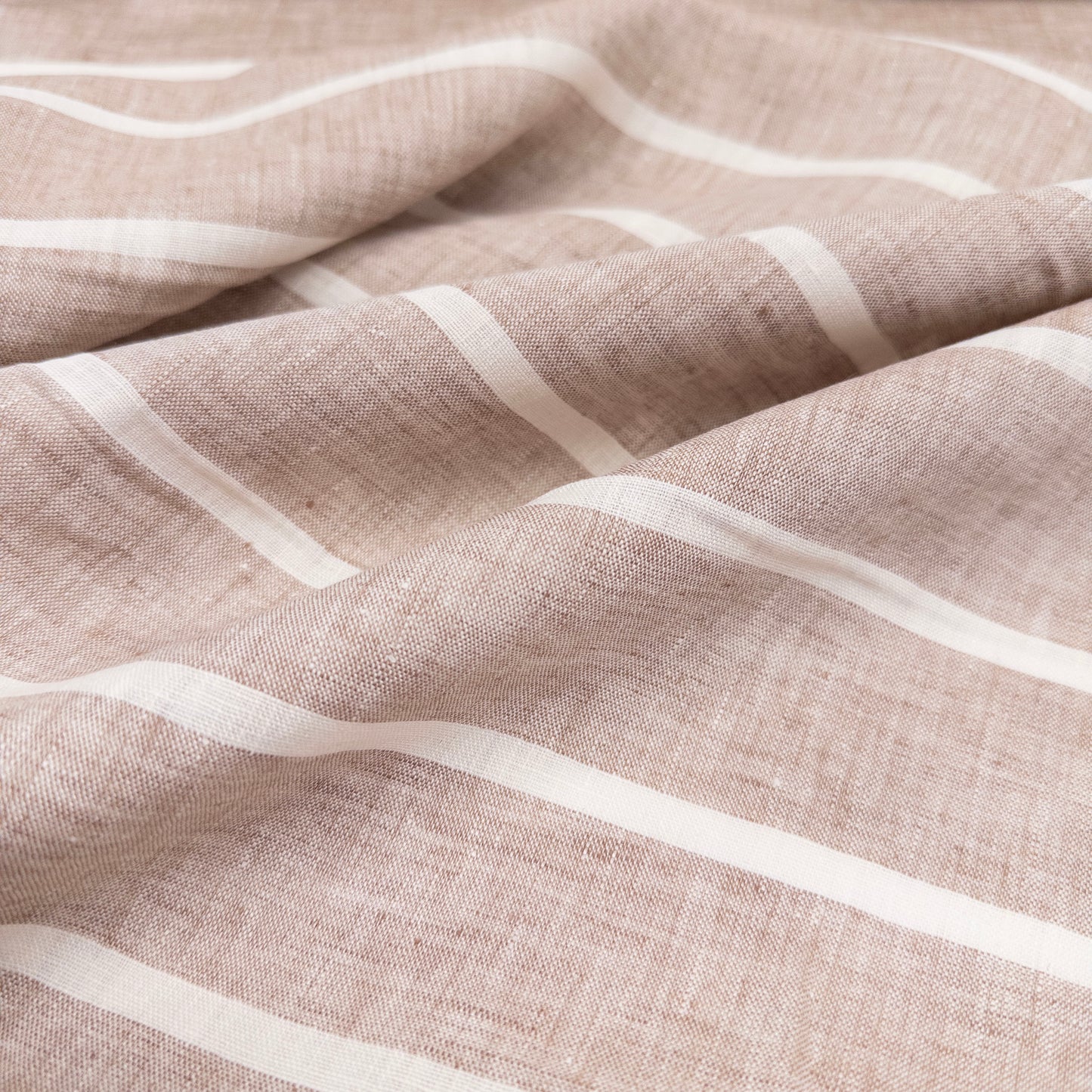 Yarn Dyed Linen - Wide Stripe