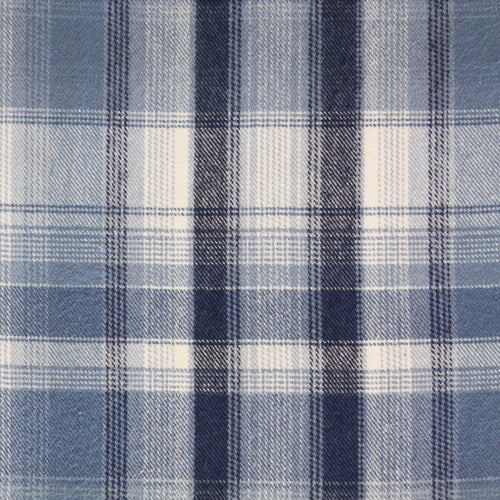 Twill Flannel in Prairie Plaid Earl Grey