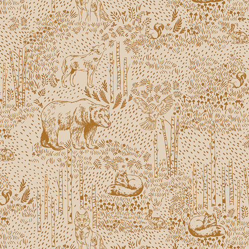 Flannel in Awaken Forest Acorn