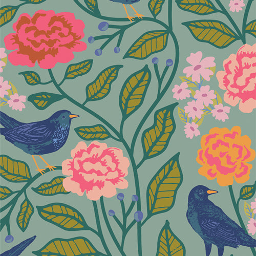 Flannel in Blackbird Aviary