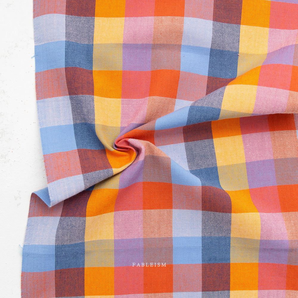 Fine & Dandy: 1 INCH HAPPY CHECKERS in Cornucopia