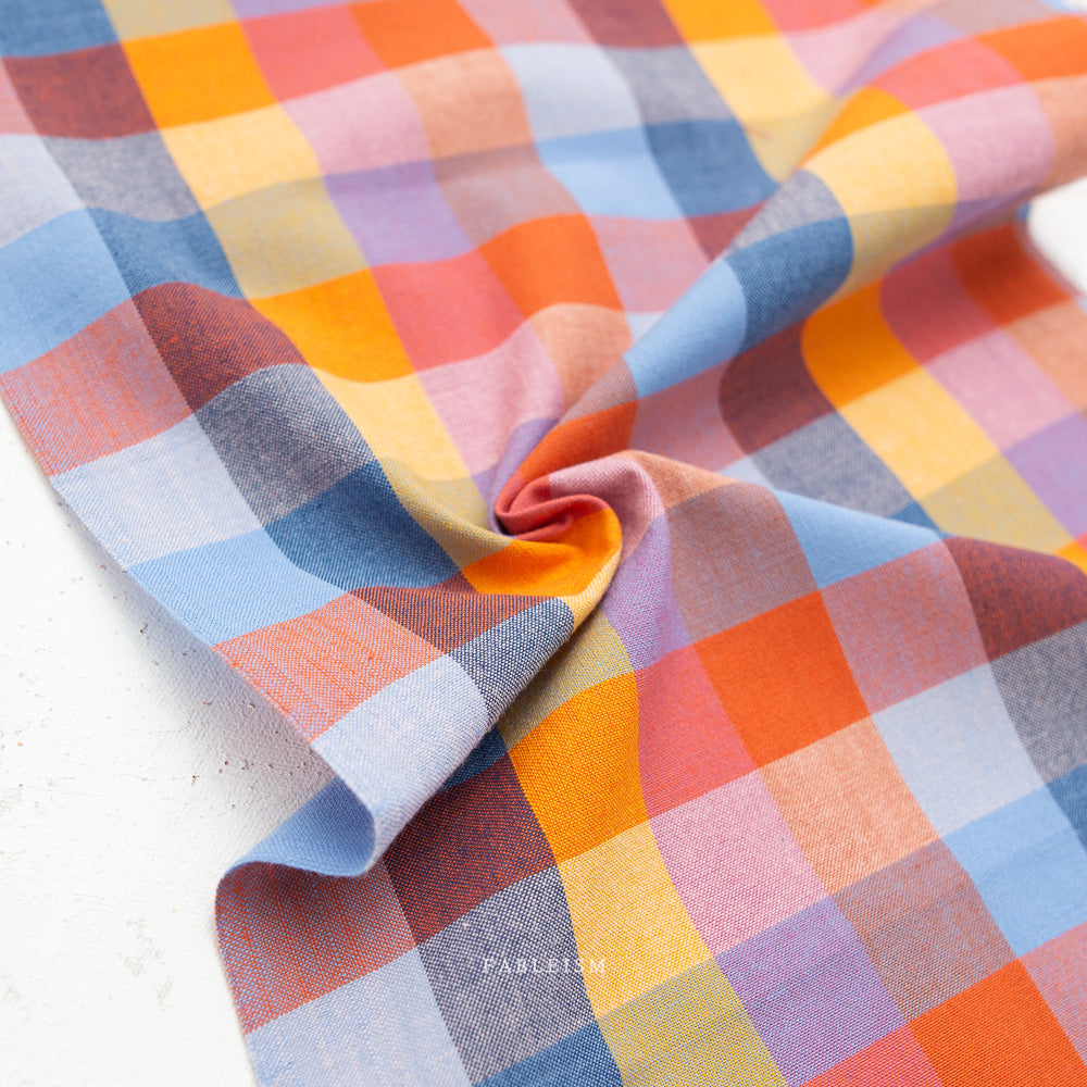 Fine & Dandy: 1 INCH HAPPY CHECKERS in Cornucopia