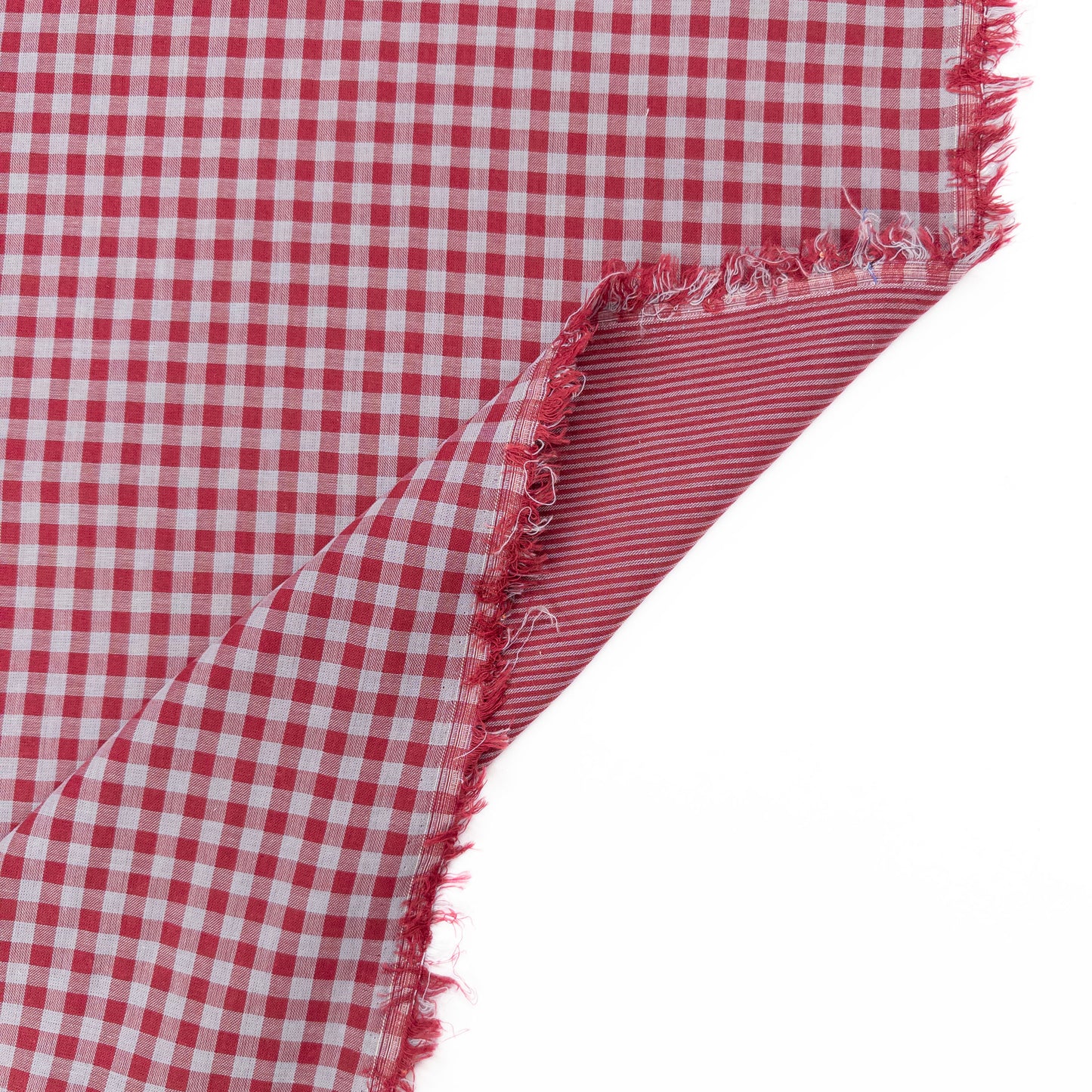 Double Side Double Gauze in Cranberry - Deadstock