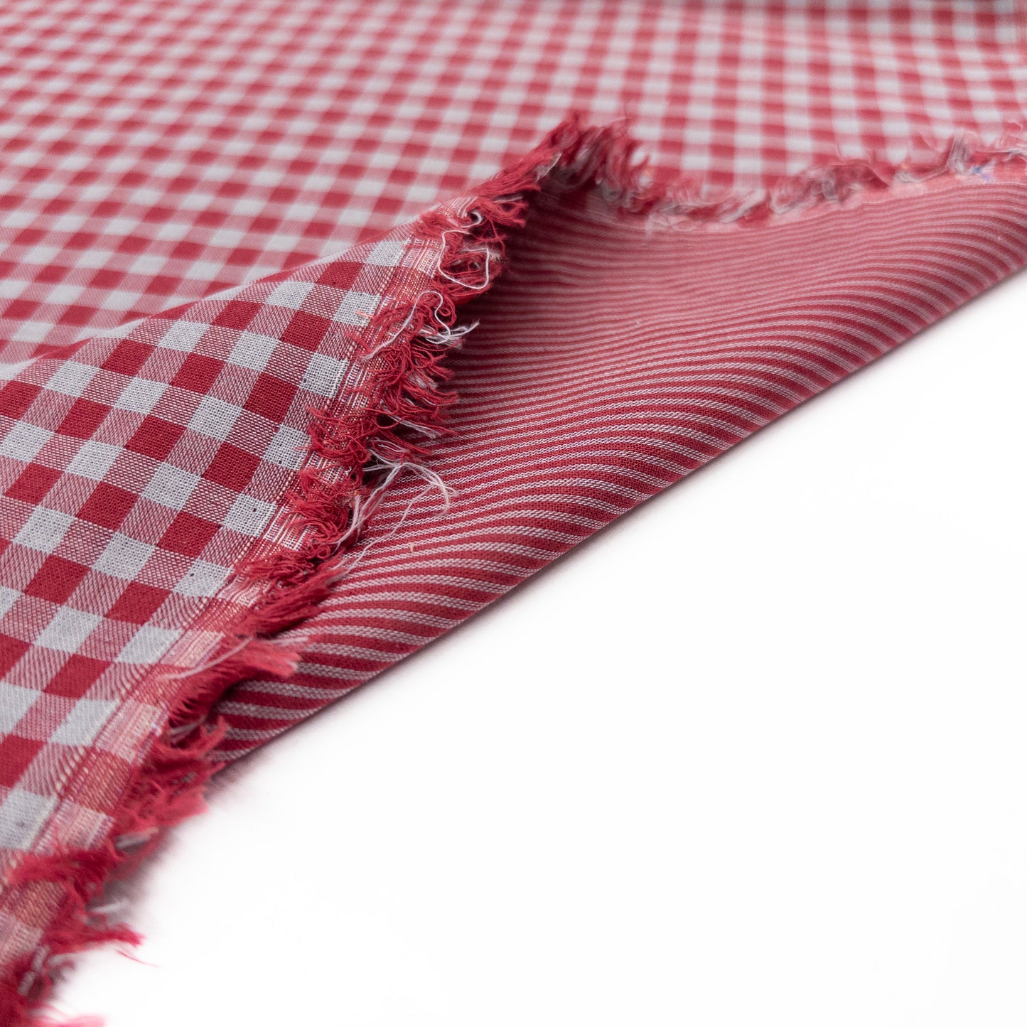 Double Side Double Gauze in Cranberry - Deadstock