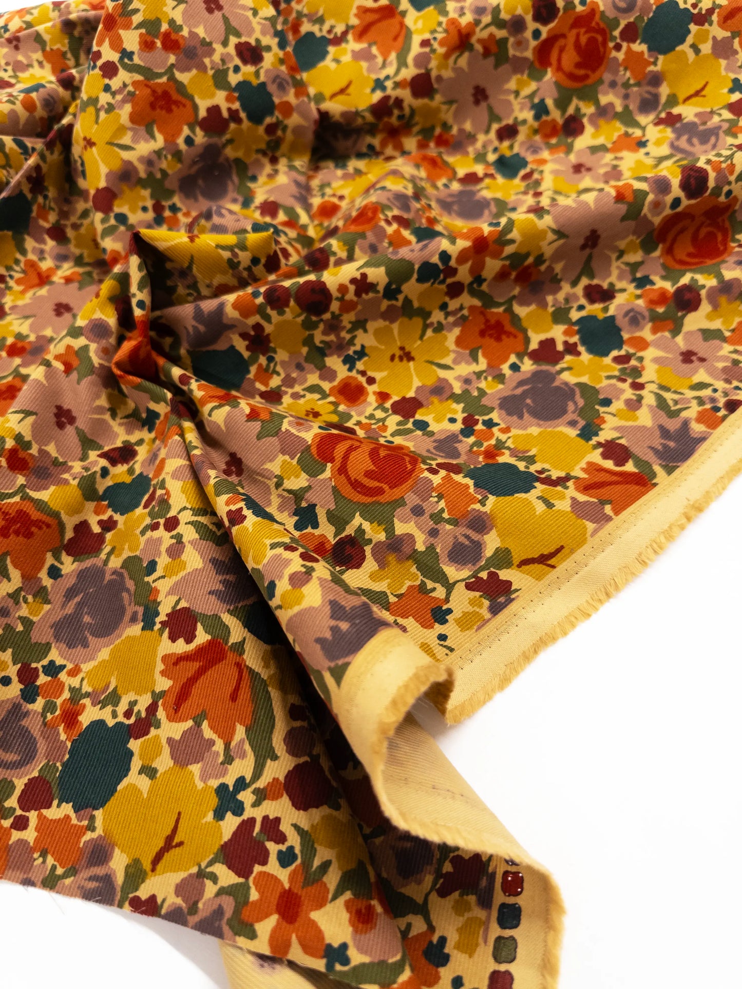 21 Wale Cotton Corduroy in Sun Drenched