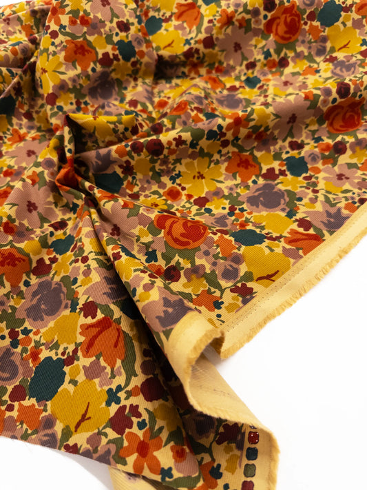 21 Wale Cotton Corduroy in Sun Drenched
