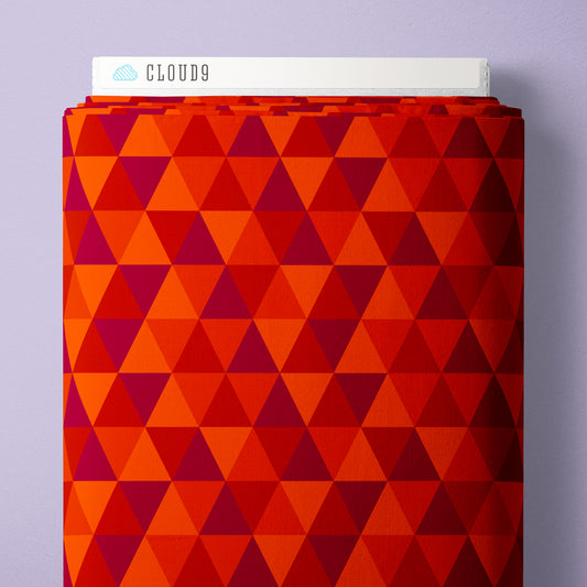 Triangles in Red| Orange