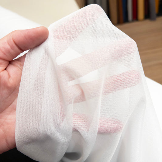 Woven Tricot Fusible Interfacing in White - 60" Wide