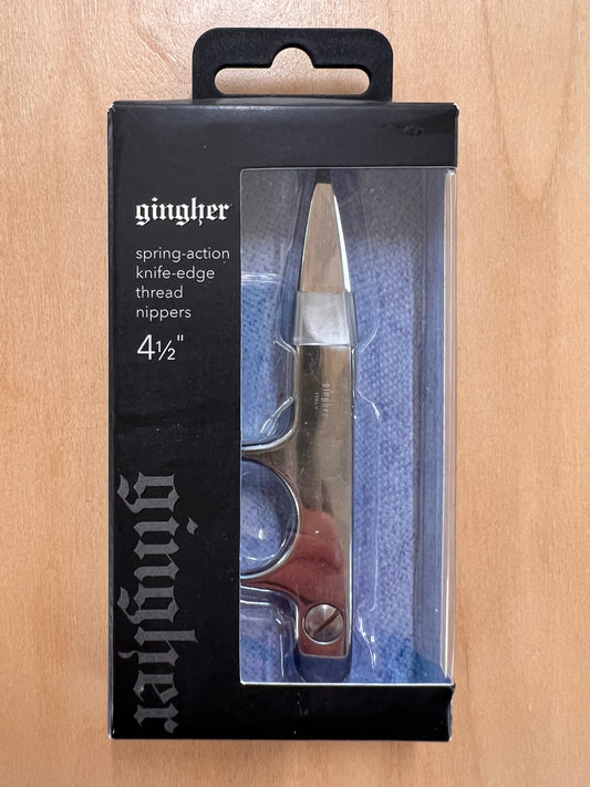 4 1/2" Spring-Action Thread Snips - Gingher