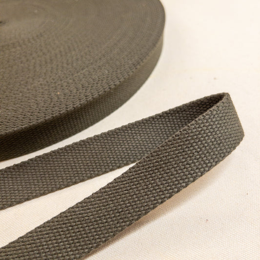 1" Cotton Fern Webbing