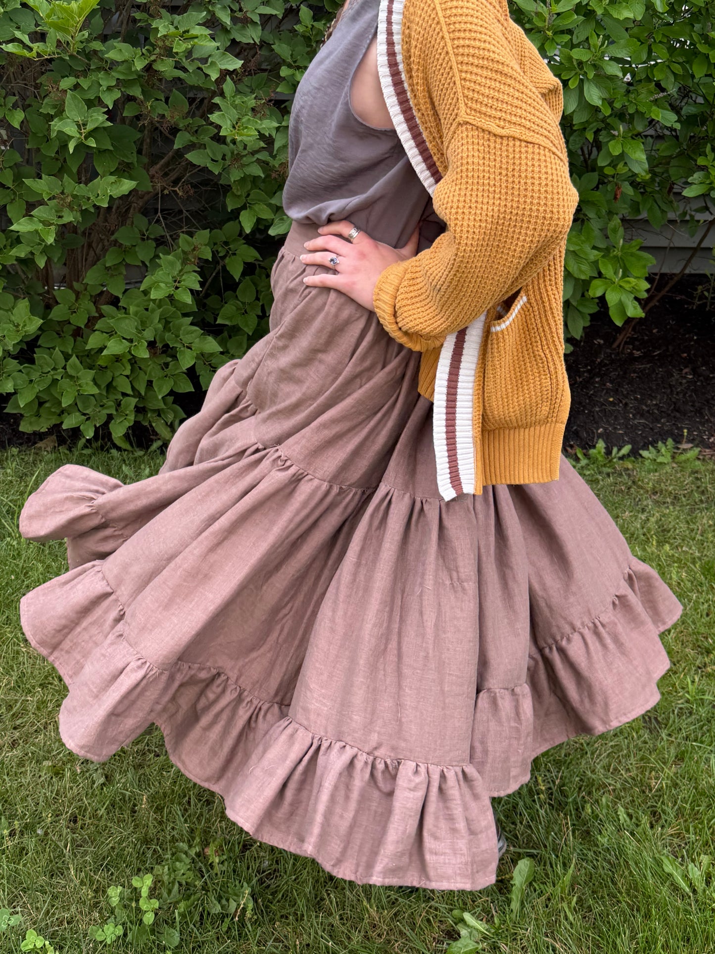 Sew a Pattern-Free Peasant Skirt