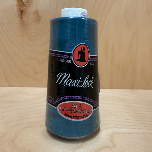 Maxi-Lock Serger Thread in Dark Turquoise #31425