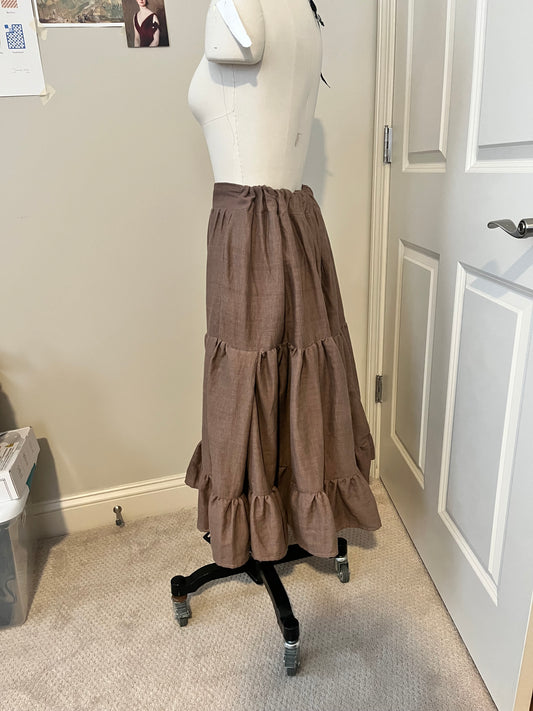 Sew a Pattern-Free Peasant Skirt