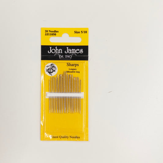 Hand Sewing Needles - Size 5/10