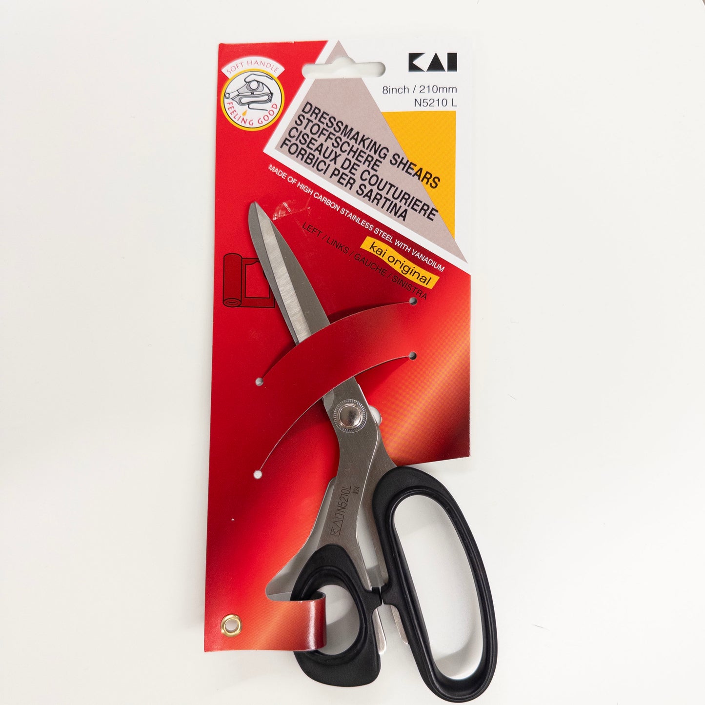 True Left Handed Dressmaker Shears 8" - Kai