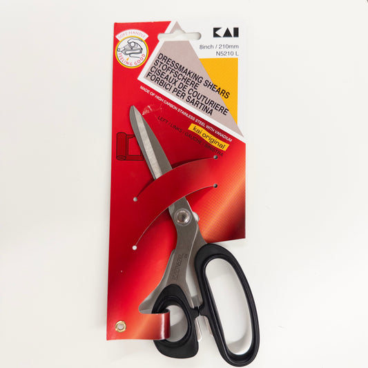 True Left Handed Dressmaker Shears 8" - Kai