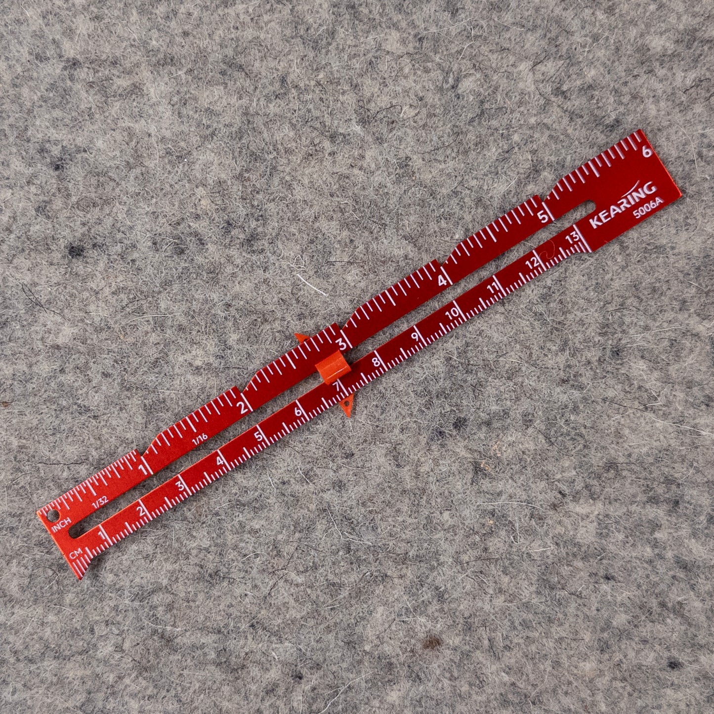 Sewing Gauge in Red