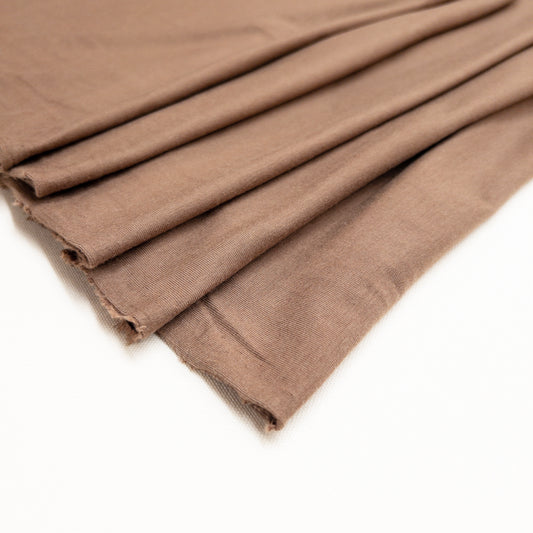 Bamboo/ Cotton Jersey in Americano