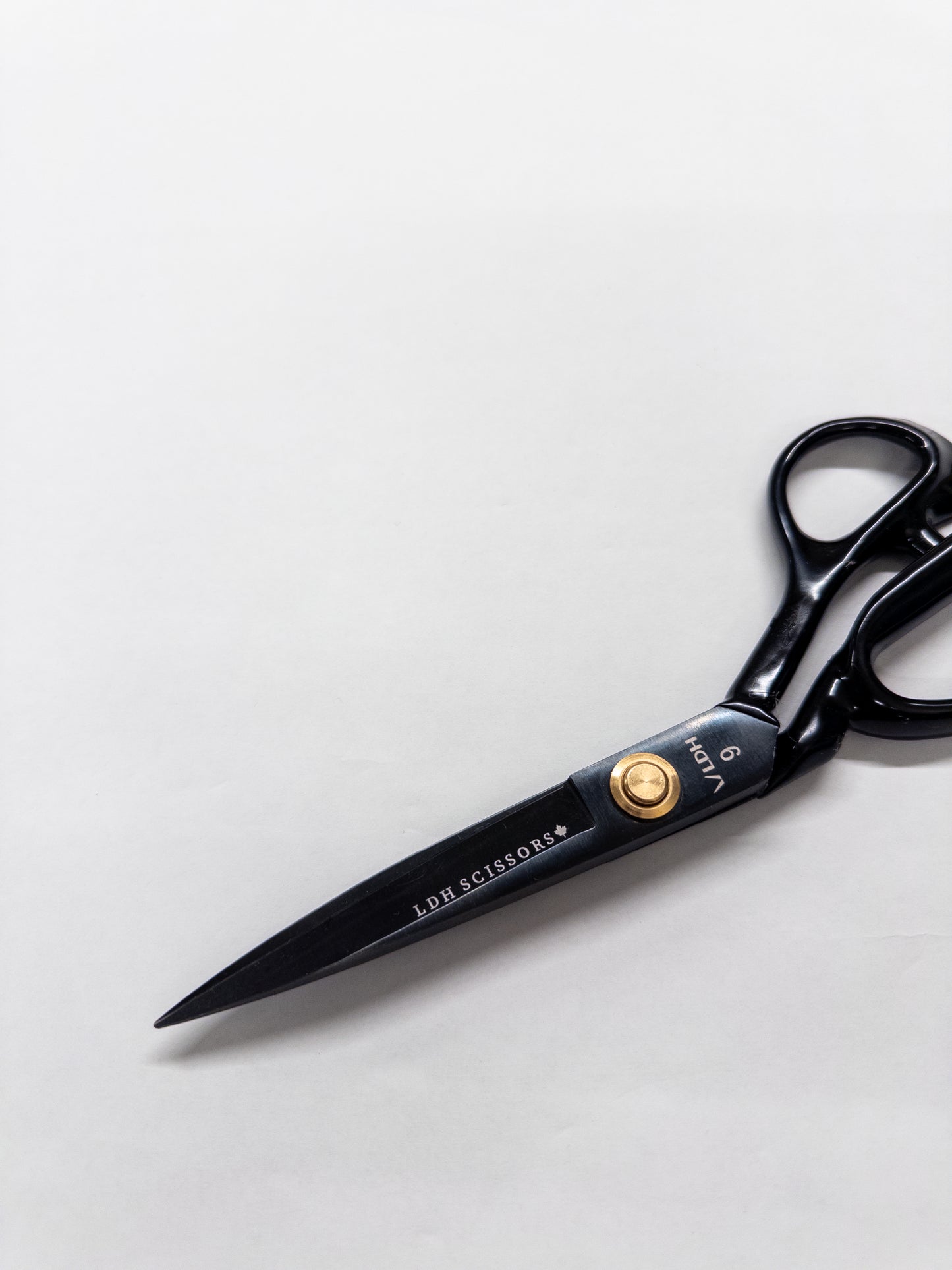 LDH Midnight Edition Fabric Shears - 9" Rubber Handle