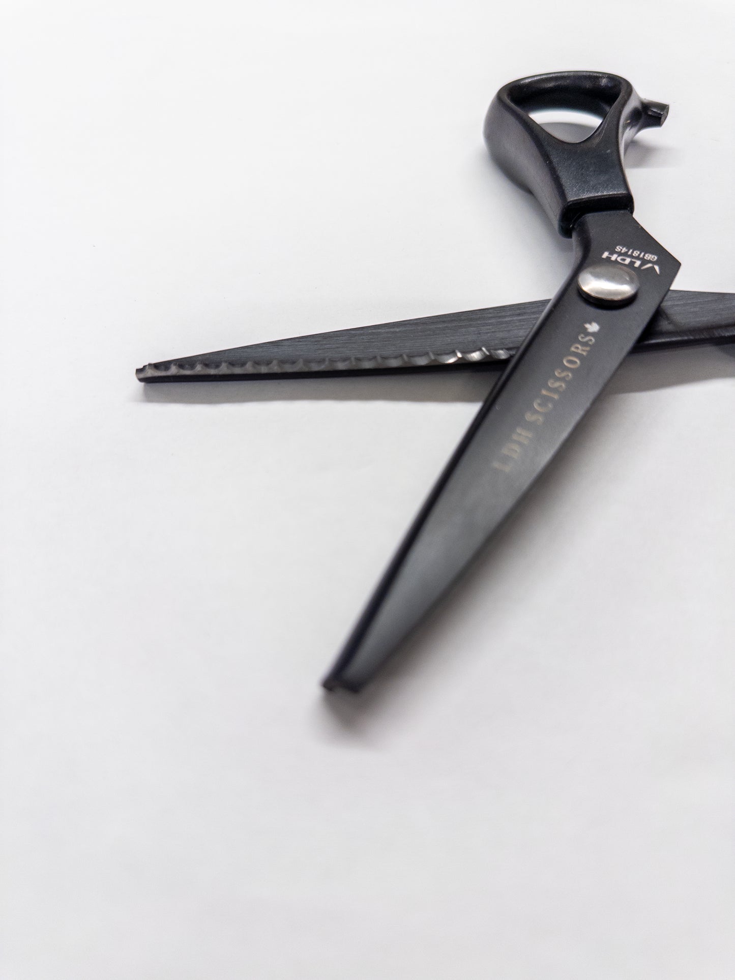 LDH Midnight Edition Scalloped Pinking Shears - Lightwweight