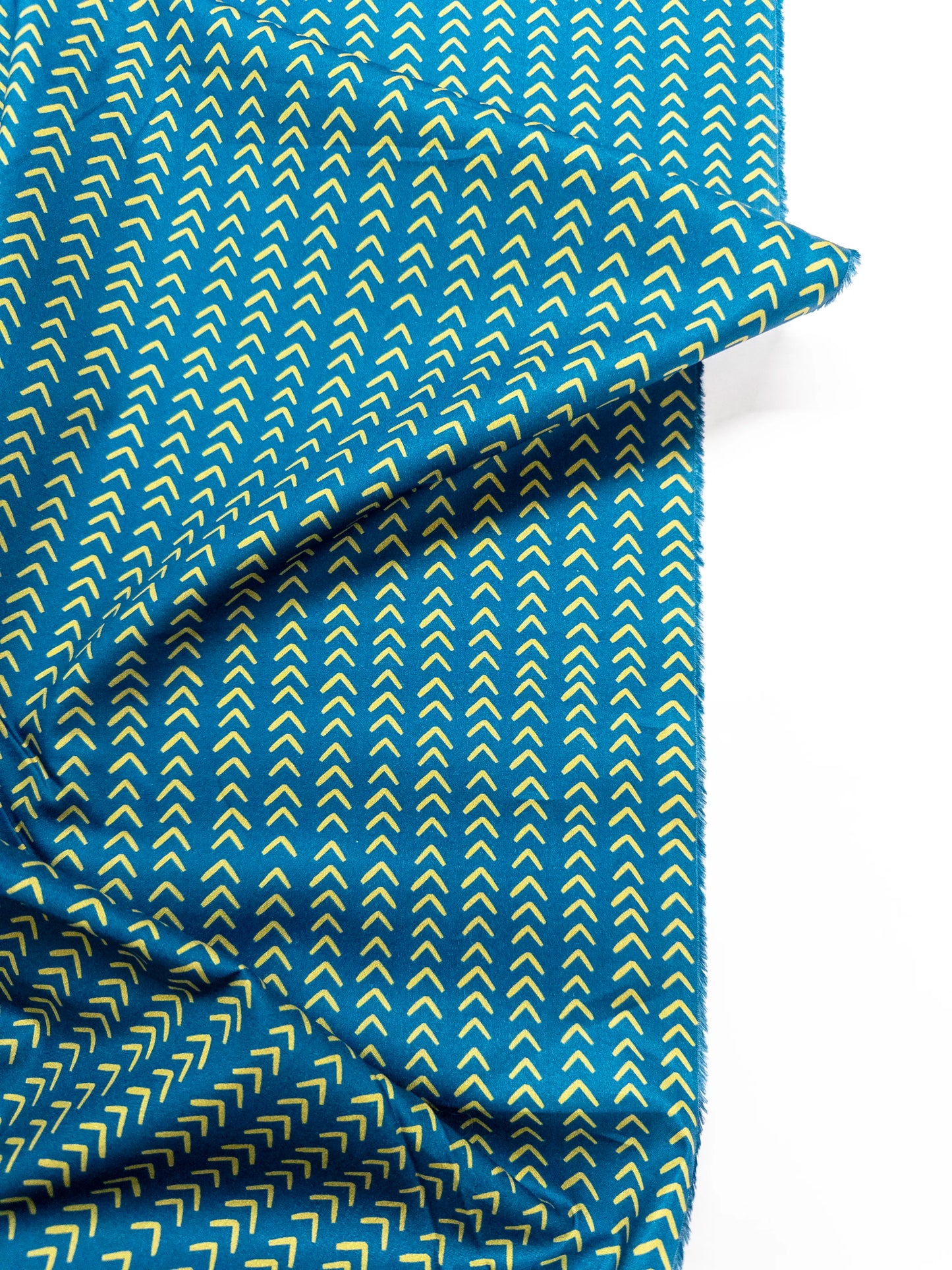Chevron in Midnight Olive