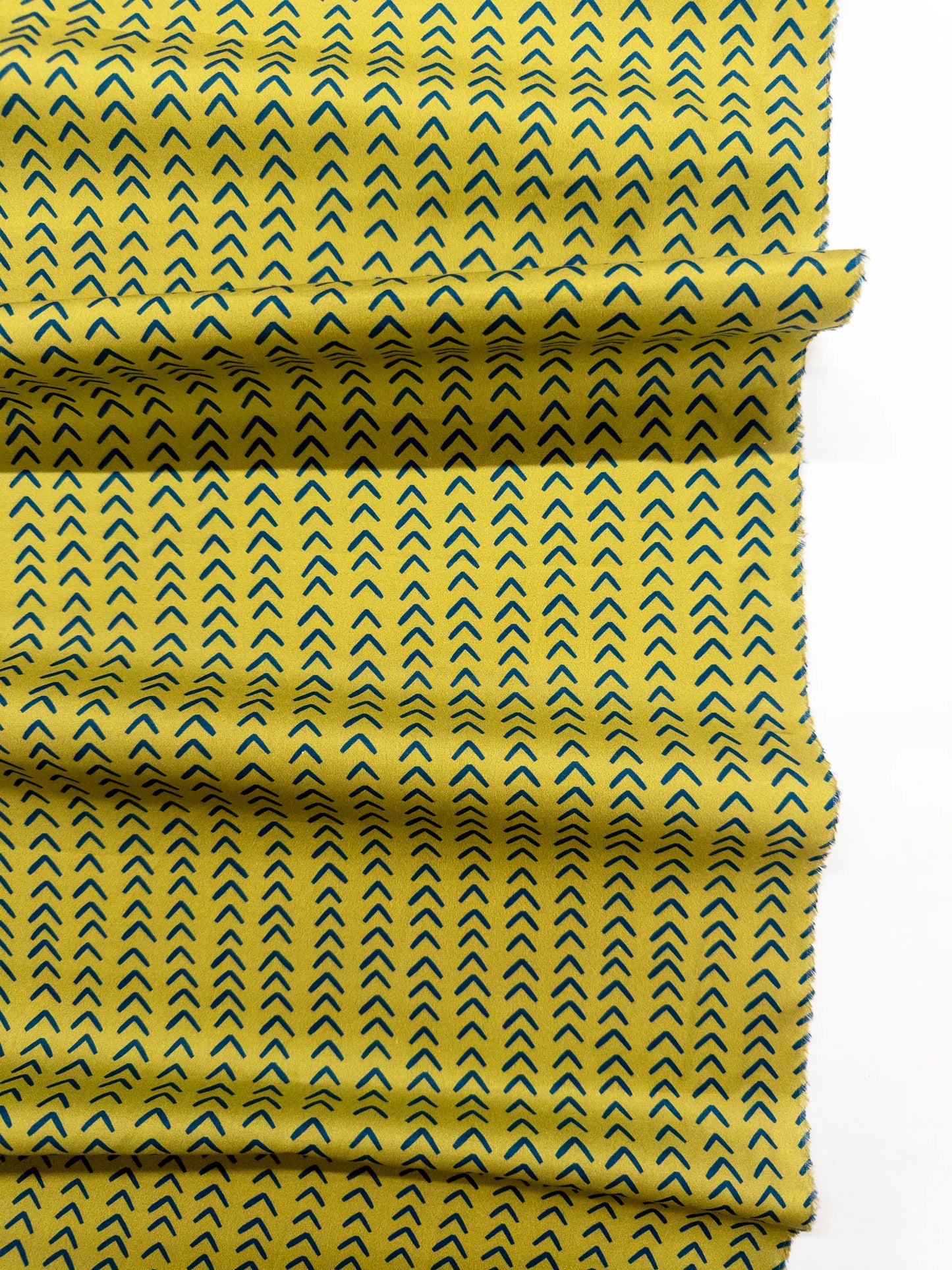 Chevron in Olive Midnight