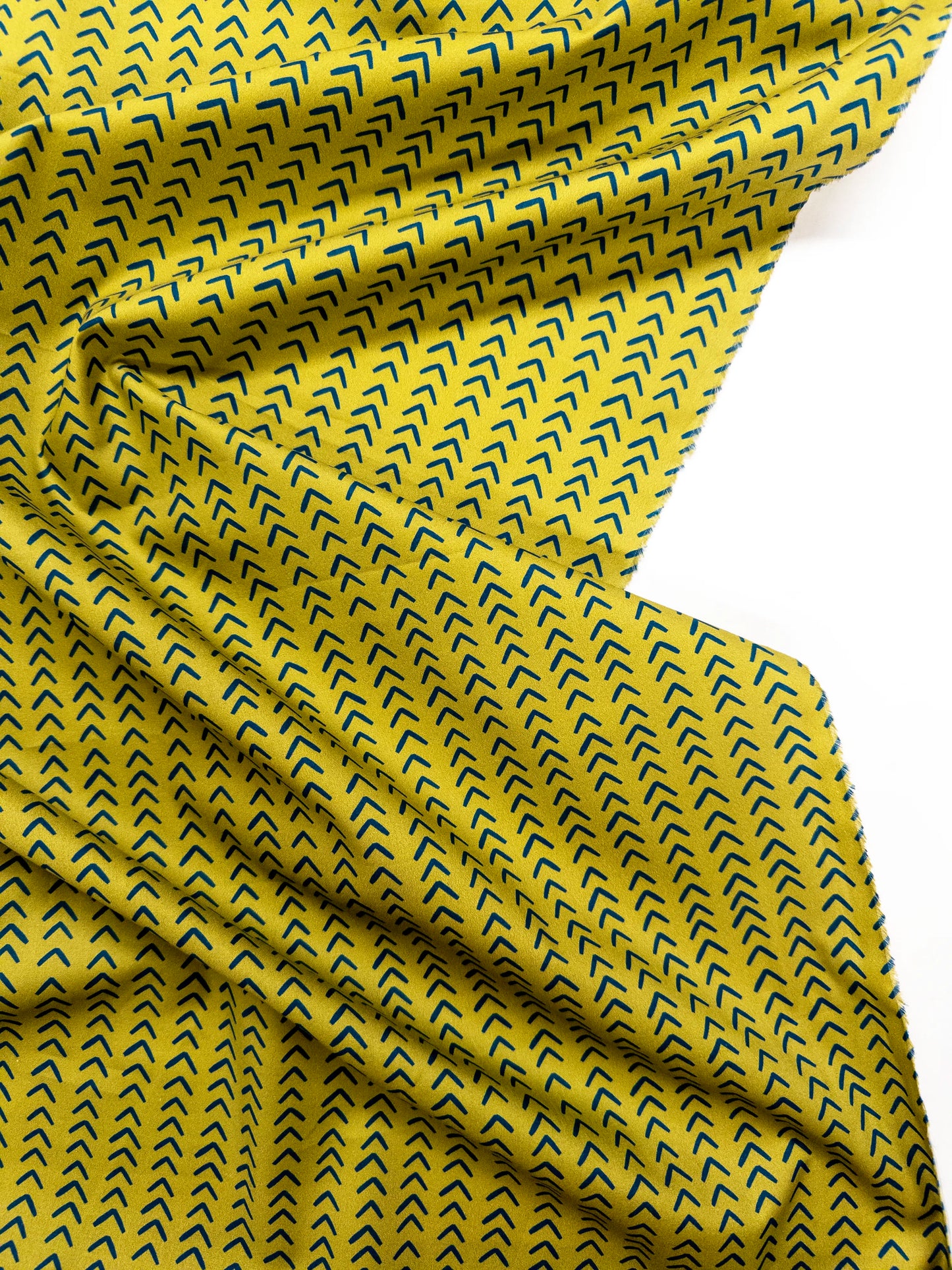 Chevron in Olive Midnight