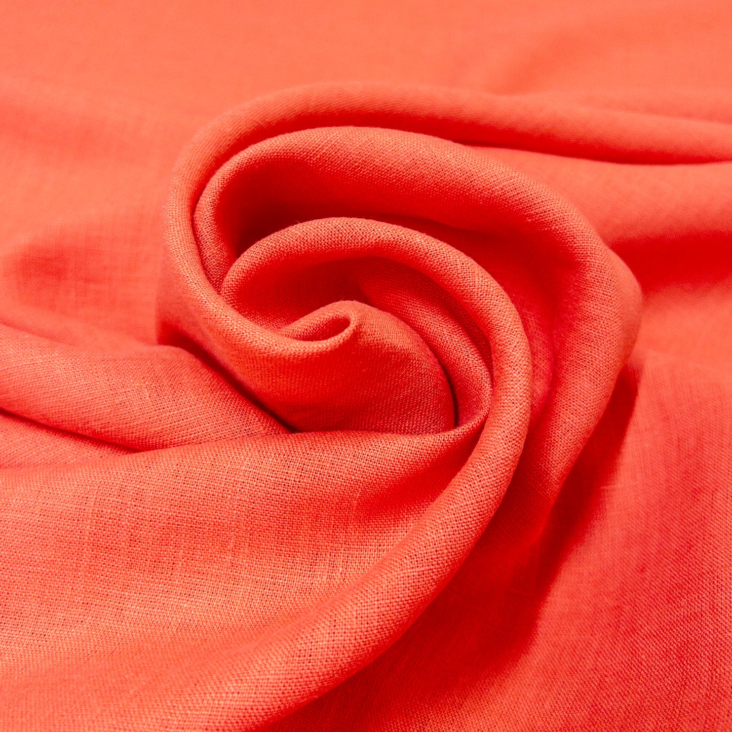 185 gsm Linen in Cool Coral