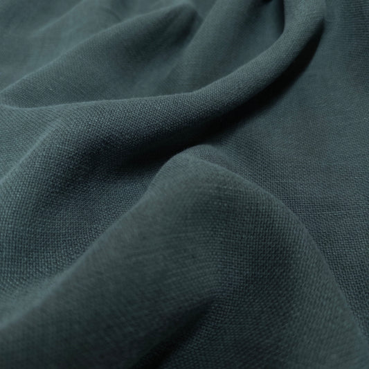Linen Blend in Deep Green