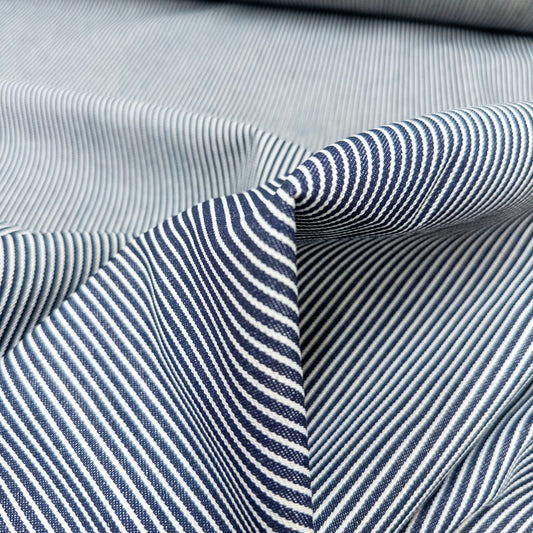 Classic Hickory Striped Denim