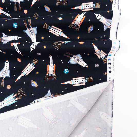 Astrobots in Black Flannel