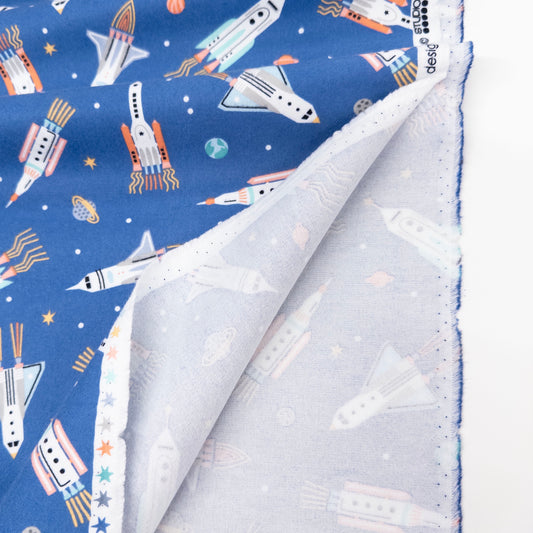 Astrobots in Blue Flannel