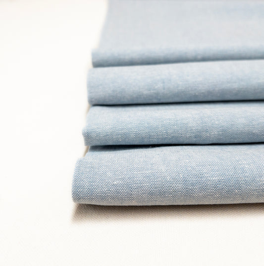 Essex Cotton Linen Blend in Chambray