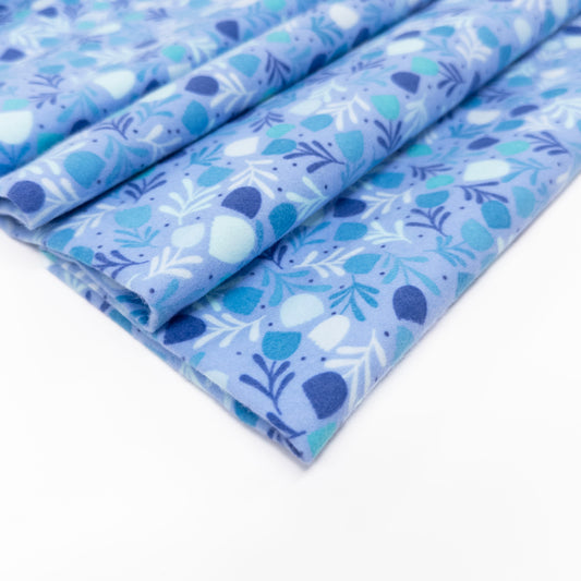 Gentle Night Flannel in Blue